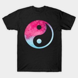 Yin and Yang Watercolor T-Shirt